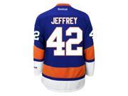Dustin Jeffrey New York Islanders Reebok Premier Home Jersey NHL Replica