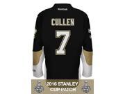 Matt Cullen Pittsburgh Penguins Stanley Cup Patch Reebok Home NHL Jersey