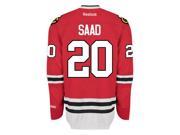 Brandon Saad Chicago Blackhawks NHL Home Reebok Premier Hockey Jersey