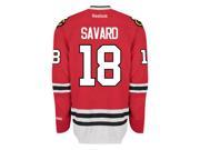 Denis Savard Chicago Blackhawks Reebok Premier Home Jersey NHL Replica