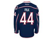 Justin Falk Columbus Blue Jackets Reebok Premier Home Jersey NHL Replica