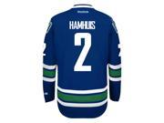 Dan Hamhuis Vancouver Canucks NHL Third Reebok Premier Hockey Jersey
