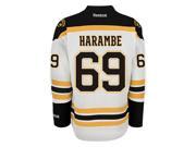 Harambe 69 Boston Bruins NHL Away Reebok Premier Hockey Jersey