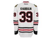 Nikolai Khabibulin Chicago Blackhawks NHL Away Reebok Premier Hockey Jersey