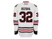 Michal Rozsival Chicago Blackhawks NHL Away Reebok Premier Hockey Jersey