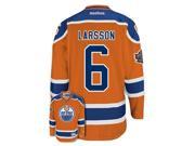 Adam Larsson Edmonton Oilers Heritage Classic Reebok Premier Jersey NHL