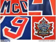 Matt Hendricks Edmonton Oilers Heritage Classic Reebok Premier Jersey NHL