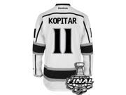 Anze Kopitar Los Angeles Kings 2014 Stanley Cup Patch Reebok Away NHL Jersey