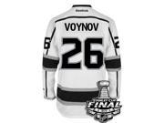 Slava Voynov Los Angeles Kings 2014 Stanley Cup Patch Reebok Away NHL Jersey