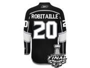Luc Robitaille Los Angeles Kings 2014 Stanley Cup Patch Reebok Home NHL Jersey