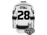 Jarret Stoll Los Angeles Kings 2014 Stanley Cup Patch Reebok Away NHL Jersey