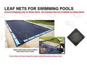 18 x 36 In Ground Swimming Pool Leaf Net 4 Year Limited Warranty