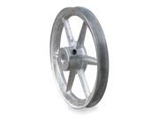 6.00 x 1 2 Single Groove Fixed Bore Die Cast Pulley