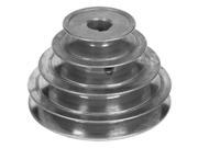 4 Diameter 4 Step Pulley 1 2 5 8 Fixed Bore Die Cast by Congress