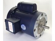 1 2 hp 1725 RPM 56C Frame TEFC C Face no base 115 208 230 Volts Leeson Electric Motor 102862