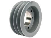 3.75 OD Three Groove A B Pulley Sheave bushing not included 3B34 SH