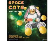 Space Cats Wall Calendar by TF Publishing