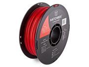HATCHBOX 3D PLA 1KG3.00 RED 3D Printer Filament Dimensional Accuracy 0.05 mm 1 kg Spool 3.00 mm Red