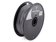 HATCHBOX 3D PETG 1KG1.75 SLV PETG 3D Printer Filament Dimensional Accuracy 0.05 mm 1 kg Spool 1.75 mm Silver