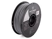 HATCHBOX 3D ABS 1KG3.00 SLV ABS 3D Printer Filament Dimensional Accuracy 0.05 mm 1 kg Spool 3.00 mm Silver