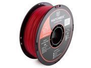 HATCHBOX 3D ABS 1KG1.75 RED ABS 3D Printer Filament Dimensional Accuracy 0.05 mm 1 kg Spool 1.75 mm Red
