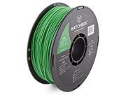 HATCHBOX 3D ABS 1KG3.00 GRN ABS 3D Printer Filament Dimensional Accuracy 0.05 mm 1 kg Spool 3.00 mm Green