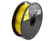 HATCHBOX 3D ABS 1KG1.75 TYLW ABS 3D Printer Filament Dimensional Accuracy 0.05 mm 1 kg Spool 1.75 mm Transparent Yellow