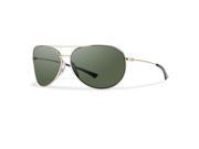Rockford Slim Gold Polarized Gray Green Sunglasses