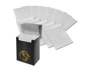 BCW Deck Guards 80 Count Double Matte Card Sleeves with Box White Standard