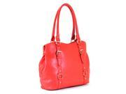 Pop Fashion Womens Casual Trendy Double Buckle Purse Handbag Tote Bag Strawberry