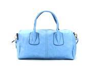 Pop Fashion Womens Casual Round Purse Handbag Tote Bag Sky Blue