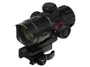 Leapers UTG ITA Red Green T Dot with QD Mount Riser Adaptor Black 4.2in SCP D