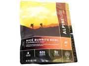 Alpine Aire Foods Beef Rice Burrito Bowl Serves 2 SKU 60451