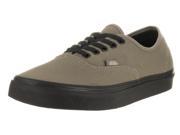 Vans Unisex Authentic Black Sole Skate Shoe