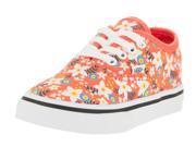 Vans Toddlers Authentic Floral Pop Skate Shoe