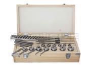 AccusizeTools No.70 Metric HSS Keyway Broach Sets in Fitted Box 72 Combinations 5100 0070