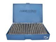 Accusize 125 Pcs Set M3 0.501 0.625 Steel Plug Pin Gage Set Minus in Fitted Case M3