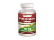 Best Naturals Pomegranate Extract 250 mg 120 Capsules