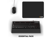 Fnatic Gear Essential Pack CHERRY RED Mouse Keyboard and Mouse Pad Bundle