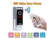 Tmezon Smart Home WiFi Remote Video Door Phone Wireless Doorbell Intercom Doorbell Camera HD 720P Support P2P Alarm IR Night Vision Supports iOS Android System