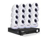 Tmezon 16 CH channel 1500TVL 1.3MP 1080N 3in1 DVR Outdoor 3.6mm Lens Wide Angle CCTV Surveillance Security Camera