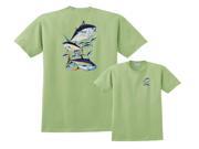 Fair Game Tuna Montage Albacore Yellowtail Yellowfin Fishing T Shirt