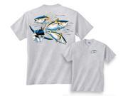 Fair Game Yellowfin Tuna Four Fish Profiles Albacore Fishing T Shirt