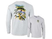 Fair Game Yellowtail Albacore Tuna Underwater Scene Fishing Long Sleeve T Shirt