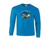Fair Game Man Medicine Get Your Dose Yellowfin Tuna Albacore Fishing Long Sleeve T Shirt