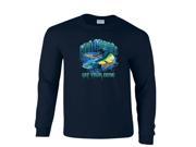 Fair Game Man Medicine Get Your Dose Yellowfin Tuna Albacore Fishing Long Sleeve T Shirt