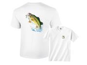 Fair Game Largemouth Bass Jumping out of Water for Lure Fishing T Shirt