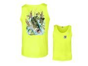 Fair Game Largemouth Bass going for lure Fishing Tank Top mens