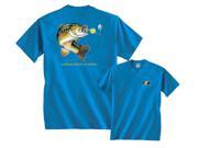 Largemouth Bass Going For Lure Profile Fishing T Shirt