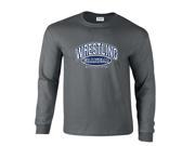 Wrestling Grandma and Proud of It Long Sleeve T Shirt